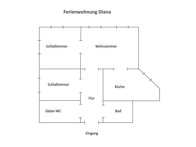 Ferienwohnung Diana Βίλχελμσχαφεν Εξωτερικό φωτογραφία